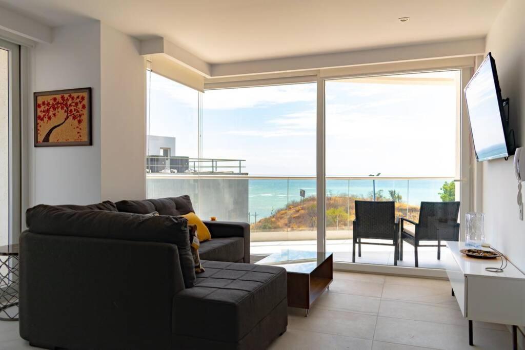 M3 Lujoso Y Comodo Departamento Con Playa 2 Piscinas Cancha De Tenis Jacuzzi Seguridad 24 Horas Manta Exteriér fotografie
